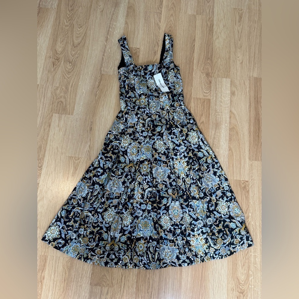 VERONICA BEARD Jolie Midi Paisley Dress Size 2 NWT - Picture 11 of 15